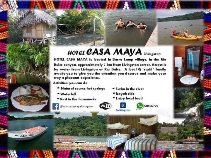 Casa Maya Lívingston Eksteriør bilde
